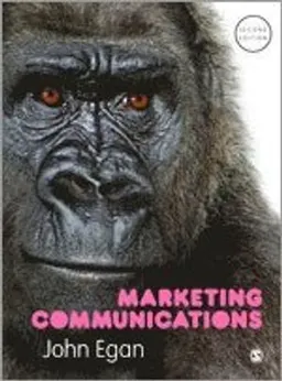 Marketing communications; John Egan; 2014