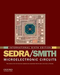 Microelectronic circuits; Adel S. Sedra; 2011