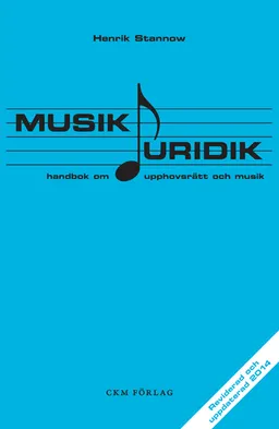 Musikjuridik; Henrik Stannow; 2014