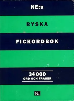 NE:s ryska fickordbok : Rysk-svensk/Svensk-rysk 34 000 ord och fraser; 2019