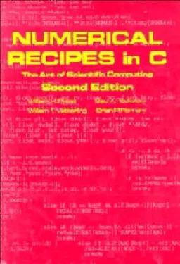 Numerical recipes in C : the art of scientific computing; William H. Press; 1992