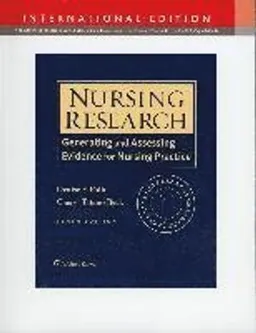 Nursing Research; Denise F. Polit, Cheryl Tatano Beck; 2017