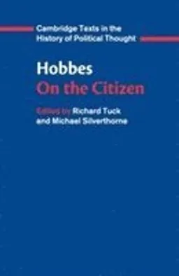 On the citizen; Thomas Hobbes; 1998