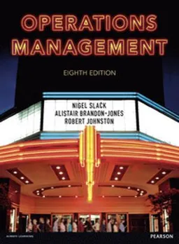 Operations management; Nigel Slack; 2016