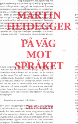 På väg mot språket; Martin Heidegger; 2012