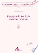 Principios De Fonologia Y Fonetica españolas; Antonio Quilis; 1997