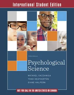 Psychological Science; Gazzaniga Michael, Diane Halpern; 2015