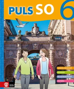 PULS SO åk 6 Grundbok; David Thurfjell, Göran Körner, Per Lindberg, Marianne Abrahamsson, Anna Lena Stålnacke, Anna Götlind, Kajsa Bornedal, Karin Nygårds, Ludvig Myrenberg, Kajsa Kramming, Erik Sandberg; 2022