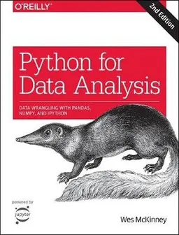 Python for Data Analysis; Wes McKinney; 2017