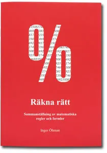 Räkna rätt; Inger Öhman; 2013