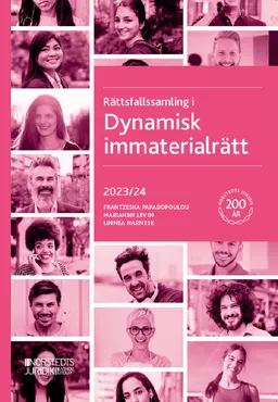 Rättsfallssamling i Dynamisk immaterialrätt : 2023/24; Frantzeska Papadopoulou Skarp, Marianne Levin, Linnea Harnesk; 2023