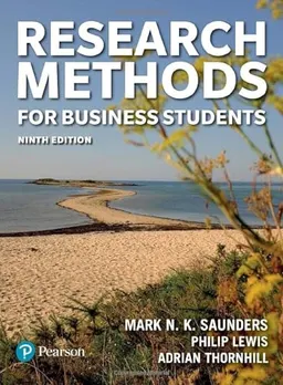 Research methods for business students; Mark Saunders; 2023