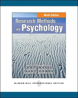 Research methods in psychology; John J. Shaughnessy; 2011