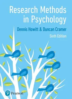 Research methods in psychology; Dennis Howitt; 2020