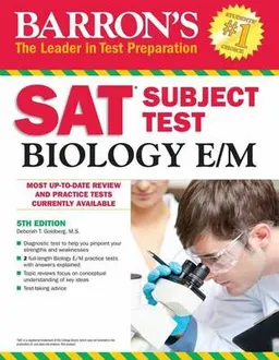 SAT Subject Test Biology; Deborah T Goldberg; 2015