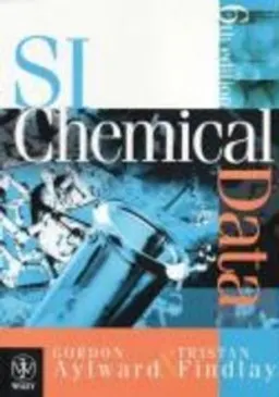 SI Chemical Data; Gordon H. Aylward, Tristan Findlay; 2008