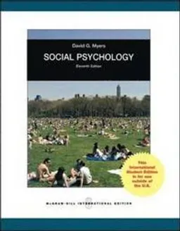 Social Psychology; David Myers; 2012