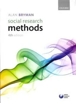 Social Research Methods; Alan Bryman; 2012