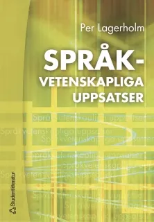 Språkvetenskapliga uppsatser; Per Lagerholm; 2005