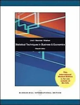 Statistical Techniques in Business and Economics; Lind; 2011