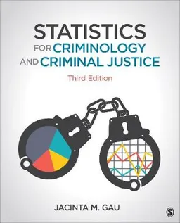 Statistics for criminology and criminal justice; Jacinta M. Gau; 2019