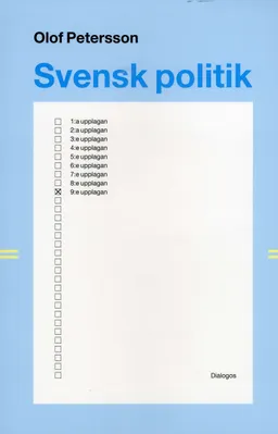 Svensk politik; Olof Petersson; 2019