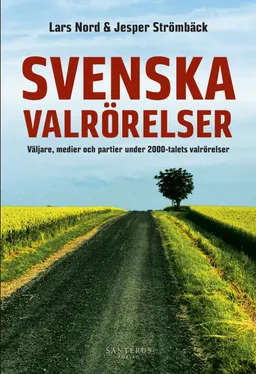 Svenska valrörelser; Lars Nord, Jesper Strömbäck; 2018