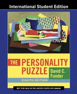 The Personality Puzzle; David C. Funder; 2019