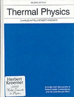 Thermal physics; Charles Kittel; 1980