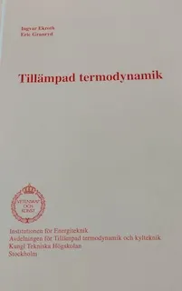 Tillämpad termodynamik; Ingvar A. Ekroth; 1991