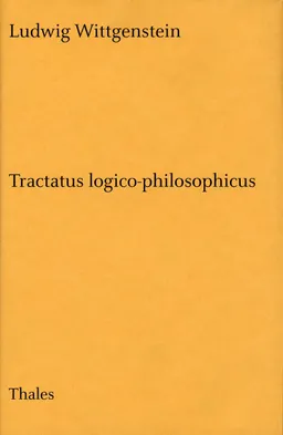 Tractatus logico-philosophicus; Ludwig Wittgenstein; 2005