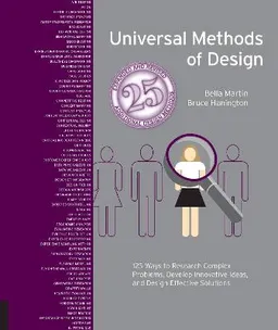 Universal methods of design : 125 ways to research complex problems, develop innovative ideas, and design effective solutions; Bruce Hanington; 2019