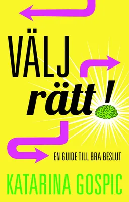 Välj rätt! : en guide till bra beslut; Katarina Gospic; 2012