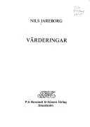 Värderingar; Nils Jareborg; 1975