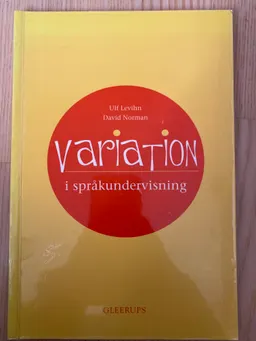 Variation i språkundervisning : en idébok; Levihn-Norman; 1997