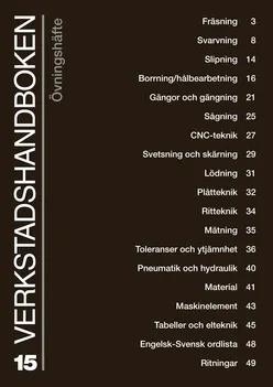 Verkstadshandboken Övningshäfte; Nils-Olof Eriksson, Bo Karlsson; 2014