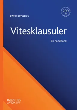 Vitesklausuler : en handbok; David Dryselius; 2023