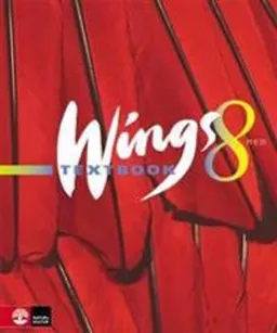 Wings 8 Red Textbook inkl cd; Mary Glover, Richard Glover, Bo Hedberg, Per Malmberg, Anna Mellerby, Susanna Rinnesjö; 2009