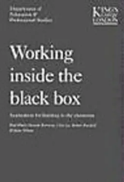 Working Inside the Black Box; Paul (Professor of Science Education Black, Christine Harrison; 2004