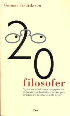 20 filosofer; Gunnar Fredriksson; 1997