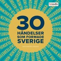 30 händelser som formade Sverige; Henrik Berggren, Tomas Blom, Martin Dackling, Ann-Sofie Dahl, Nils Edling, Lars Ericson Wolke, Bo Eriksson, Dick Harrison, Martin Hårdstedt, Ulrika Knutson; 2025