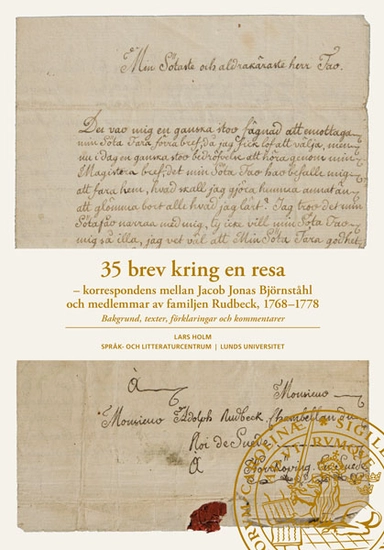 35 brev kring en resa; Lars Holm; 2019