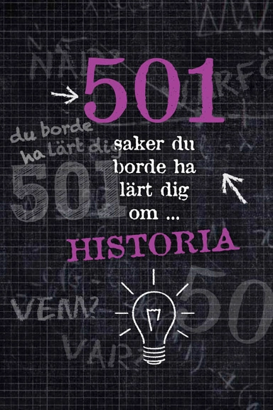 501 saker du borde ha lärt dig om historia; Alison Rattle, Alex Woolf; 2013