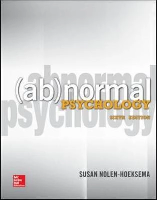 Abnormal psychology; Susan Nolen-Hoeksema; 2014