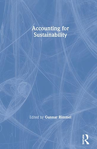 Accounting for sustainability; Gunnar Rimmel; 2021