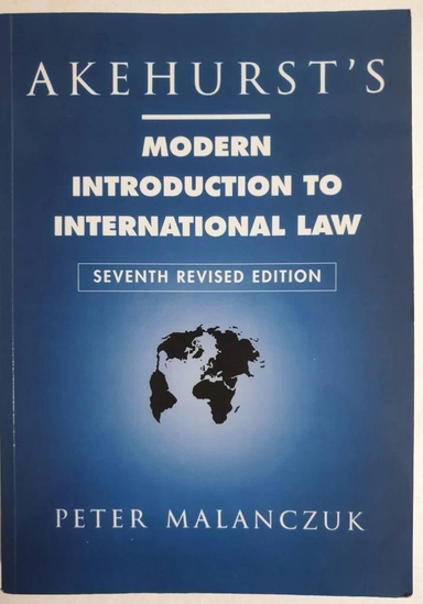 Akehurst's modern introduction to international law; Michael Barton Akehurst; 1997