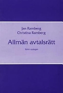 Allmän avtalsrätt; Jan Ramberg, Christina Ramberg; 2003