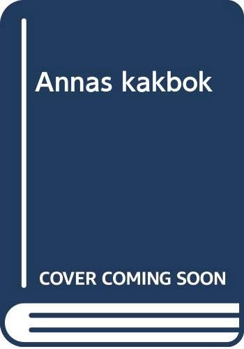 Annas kakbok; Anna Bergenström; 2000