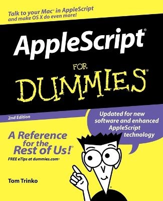 AppleScript For Dummies ; Tom Trinko; 2004