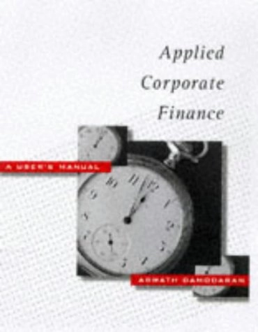 Applied Corporate Finance; Aswath Damodaran; 1998